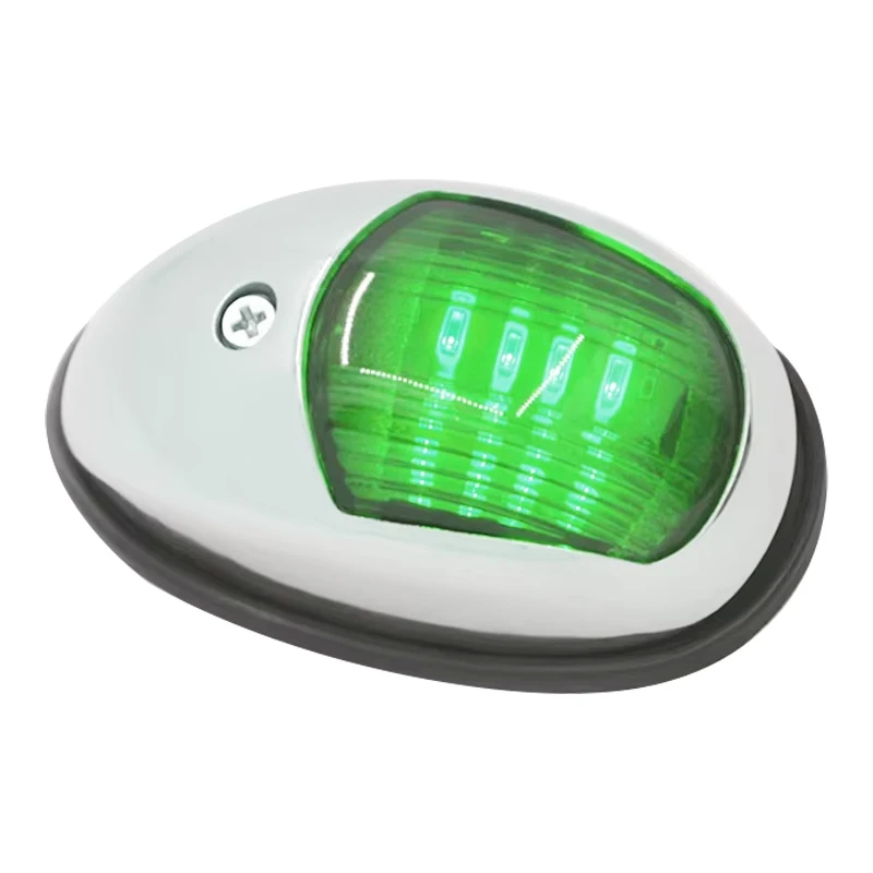 

Marine 316 Stainless Steel Port and Starboard Navigation Green Red Light for Boat Yacht Ship Signal Work Light 2025