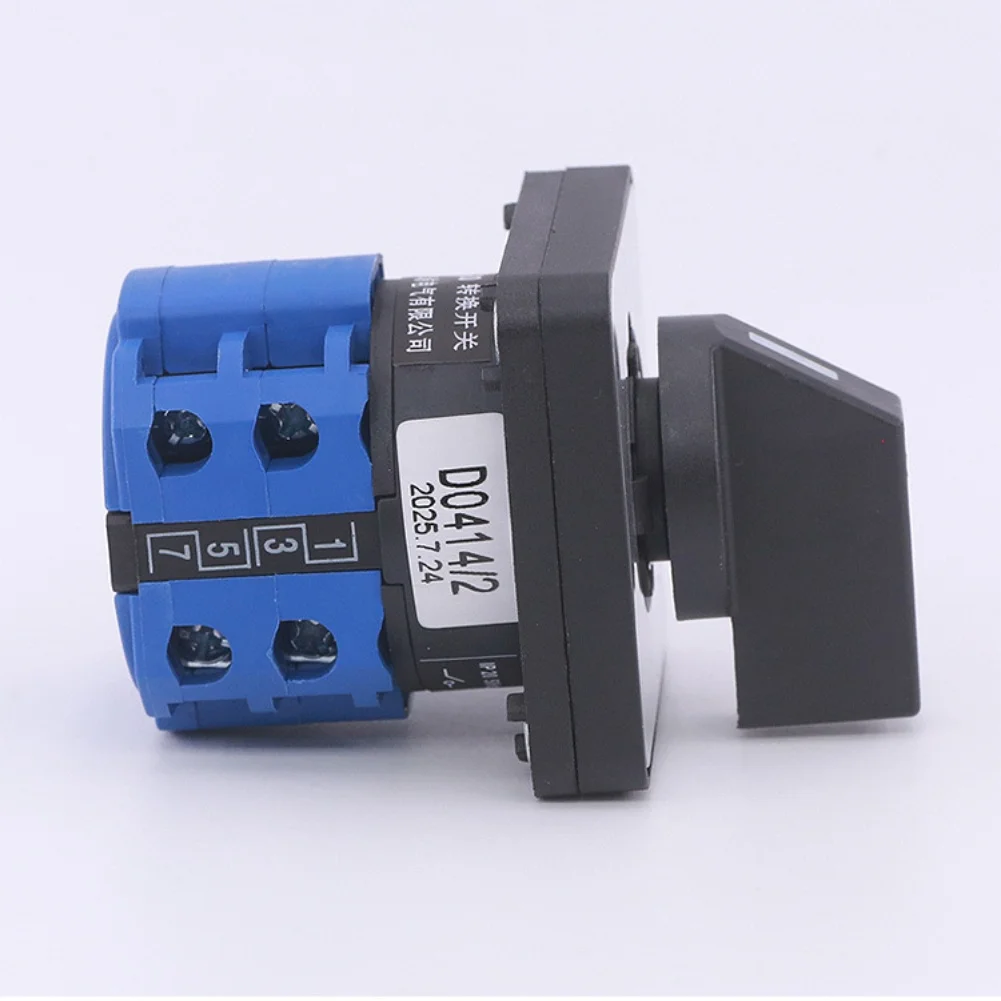 Changeover Switch Rotary Cam Switch 3 Position 4 Terminal 660V 20A for LW26-20 Electrical Control Applications