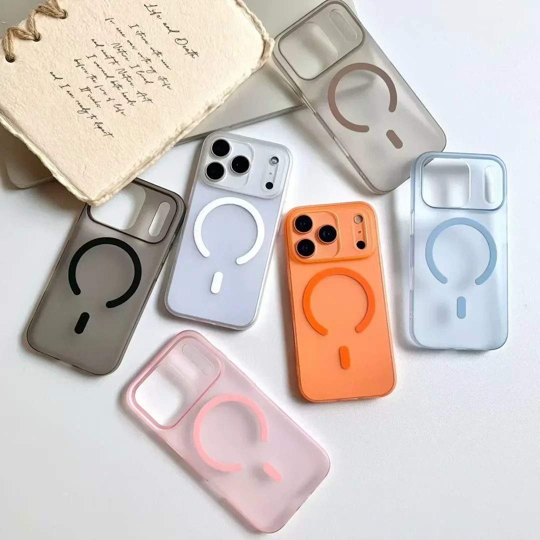 Matt durchscheinend für Magsafe magnetische Handyhülle für Apple IPhone Air 17 16 15 14 13 12 11 Pro Max Ultradünne PC Slim Cover
