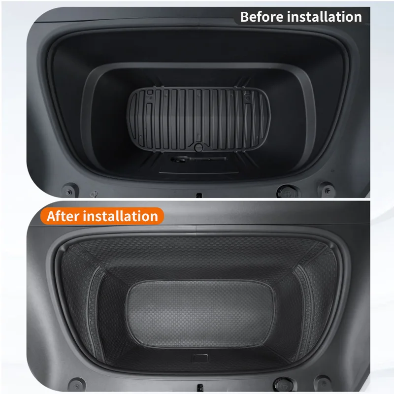 Suitable for Tesla 6-seater Model YL Pad, Model Y Juniper Front Trunk, Front Storage Compartment, Fully Wrapped Protective Pad