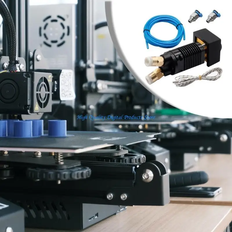 

U2JE Upgraded Printer DualColor Extruder Hotend 2 In 1 Out Mixed Color Extrusion Head for 3D Printing Experiences