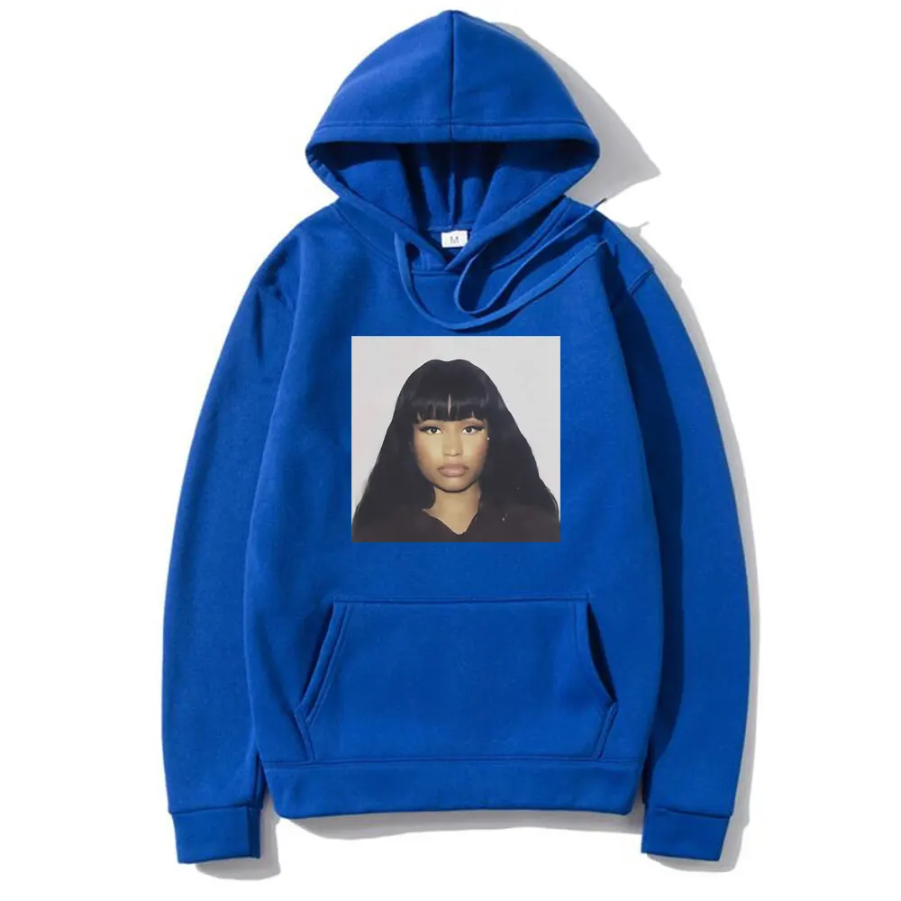 Rapper Nicki Minaj Graphic Hoodie Men\'s Hip Hop Fashion Casual Fleece Tracksuit Unisex Vintage Hoodies Male Oversized Streetwear