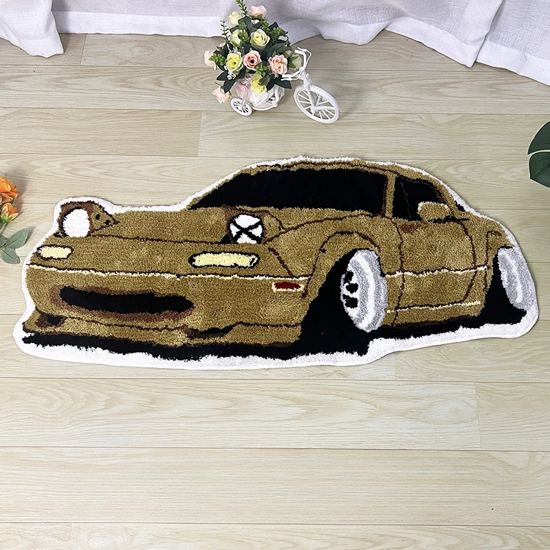 

New Home Bedroom Living Room Bedside Coupe Car Plush Carpet Floor Mat Kitchen Bathroom Entry Floor Mat