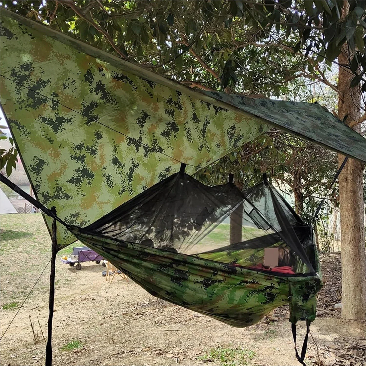 

For Sunshade Double Bed Outdoor Garden Camping Canopy Shelters Tarp Uv Blocking Parasol Mosquito Nets Hanging Hammock Survival