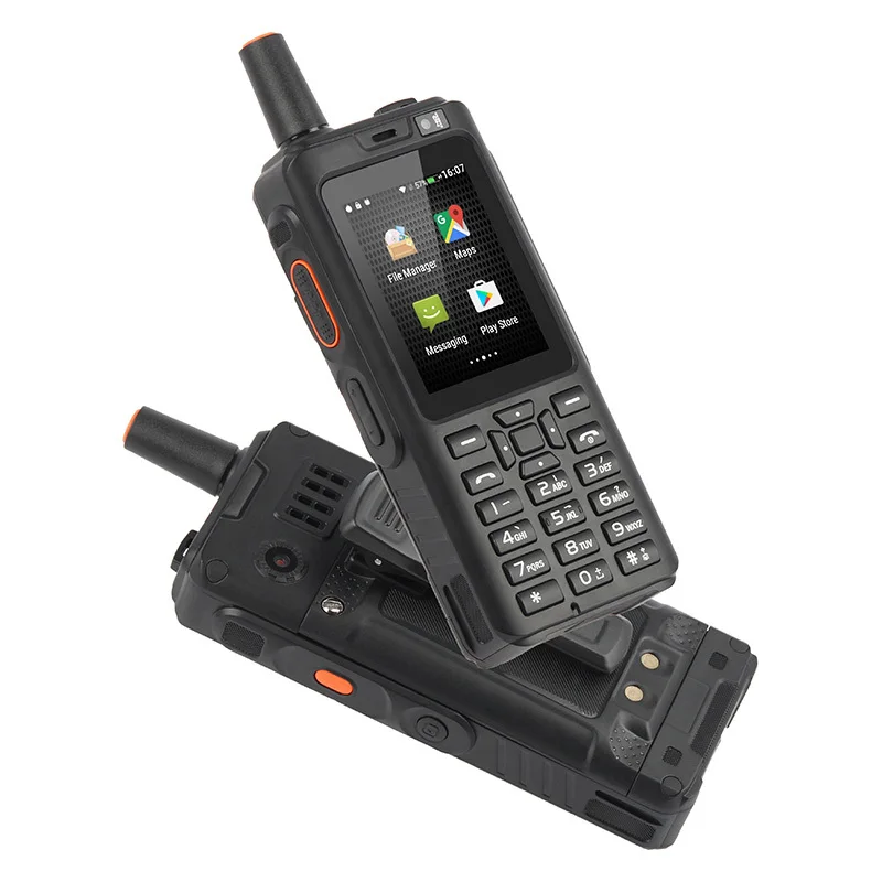 UNIWA F40 Walkie Talkie Handy, 2,4 ", IP65 wasserdicht, Touchscreen, Zello, 1GB + 8GB Smartphone, LTE Quad Core Handy