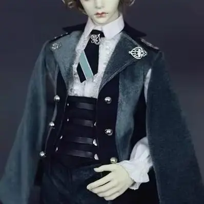 Fashion doll clothes 1/3 BJD uncle outerwear, hat, skirt, suit short pants,  chain pocket watch, socks, belt set free shipping
