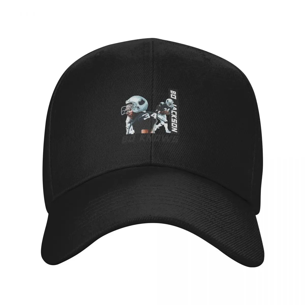 Bo Jackson Bo Knows Signature Vintage Legend Baseball Football Bootleg Rap 2 Graphic Style Baseball Cap