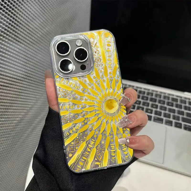 

Чехлы для телефонов с солнечным узором для Samsung Galaxy S25 S24 S24plus s24ultra s23 s22 s21 s21fe s23fe s20fe Case