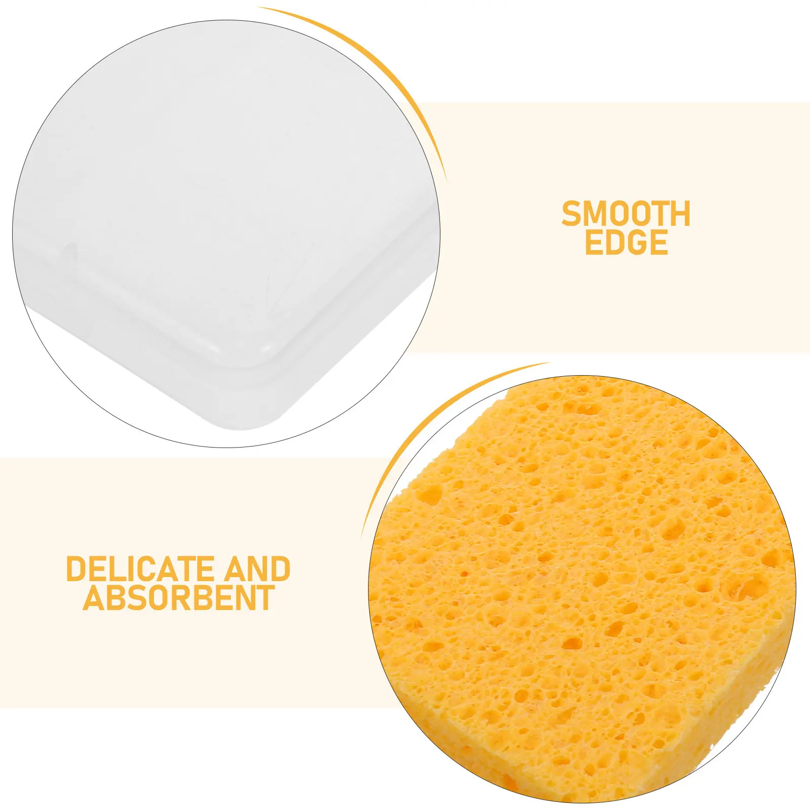 8Pcs Painting Sponge Applicator Artist Craft Sponge High Absorbency Watercolor Gouache Wall Texture Drywall Repair Ceiling