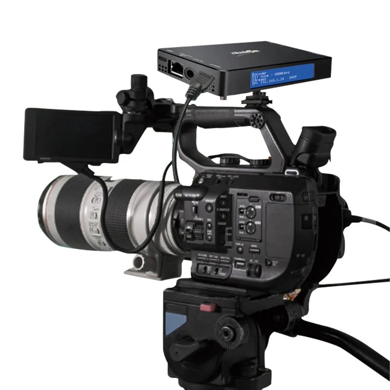 Tally Built In 4K NDI POE Video Streaming Encoder Decoder
