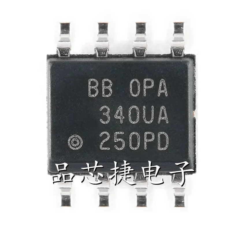 

10pcs/Lot OPA340UA/2K5 Marking OPA 340UA SOIC-8 Single-supply, Rail-To-Rail, Low Power Operational Amplifier