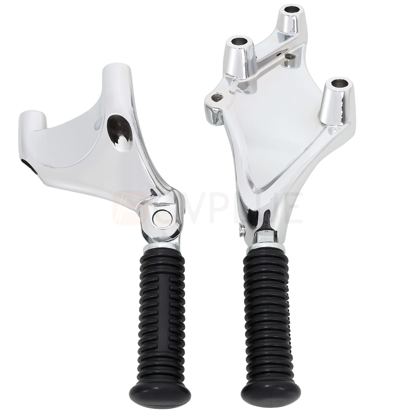 Rear Passenger Footrests Pedal w/Mount Kit For Harley Davidson Sportster Forty-Eight 48 Seventy-Two 72 883 1200 2014-2022 Black