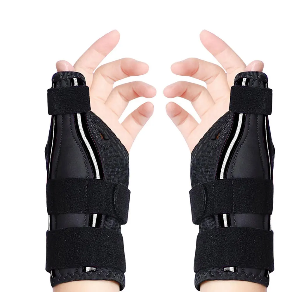 1/2Pcs Thumb Brace Ergonomical Wrist Spica Thumb Splint for Trigger Thumb, Hand Support for Tenosynovitis De Quervains, CMC