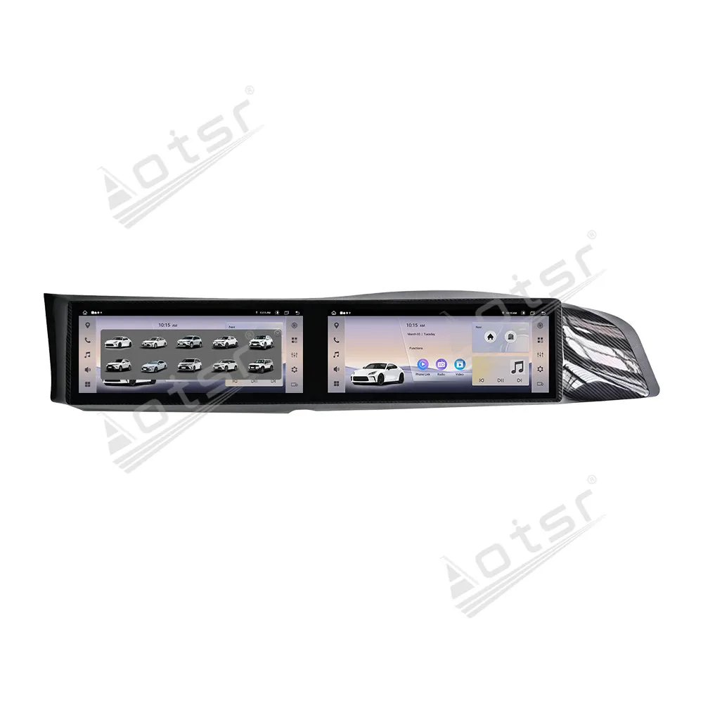 Pantalla IPS HD Dual de 10.25 Pulgadas para Toyota 86/Subaru BRZ 2012-2019, CarPlay Inalámbrico, Android Auto, Plug & Play, Unidad Principal con Voz AI