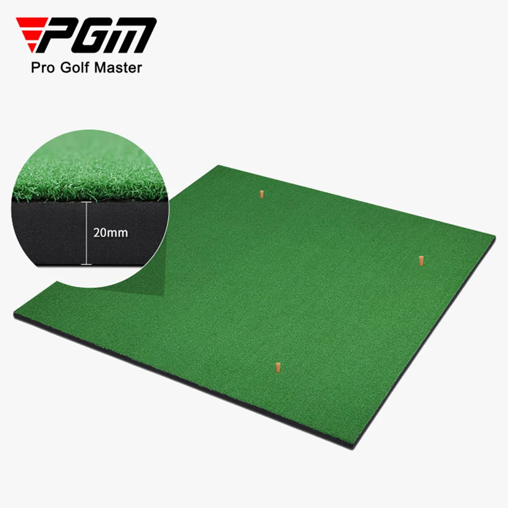 

PGM 1X1M Indoor Outdoor Golf Swing Trainer Artificial Putting Green Lawn Mat Golf Clubs Practice Cushion DJD002 Golf Batting Pad