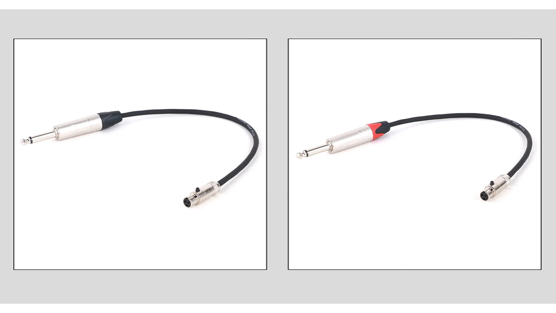 Mini XLR Audio Kabel Mini XLR 3Pin Buchse auf 6,35mm (1/4) Mono TS Stecker Jack für Kopfhörer Carmera Konverter 0,3M-15M – Detail 6