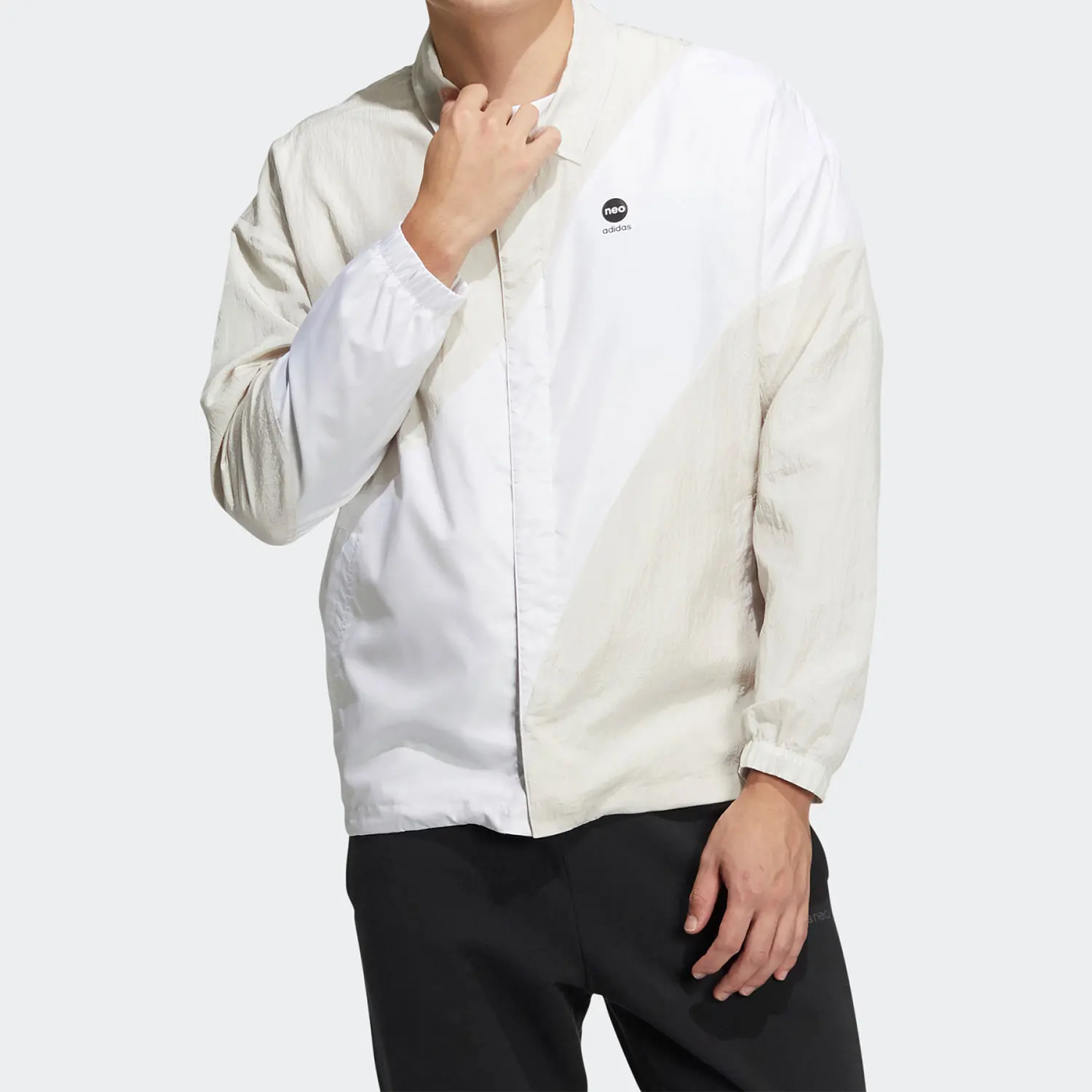 

Adidas official authentic current season Neo men's woven jacket sweatshirt HM7413