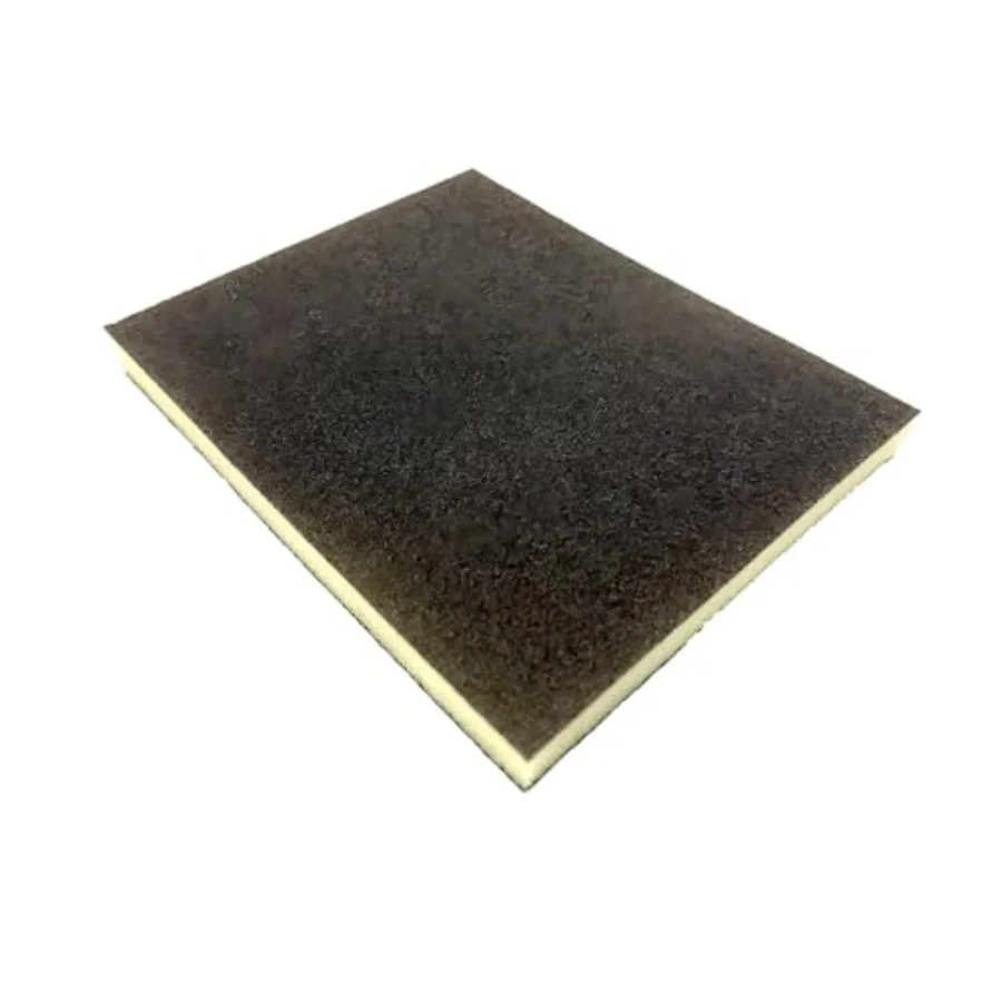 

Abrasive Sanding Sponge 4-3/4 in x 3-3/4 in x 1/2 in Gray 24-Pack for Smooth Finishing and Efficient Material Removal