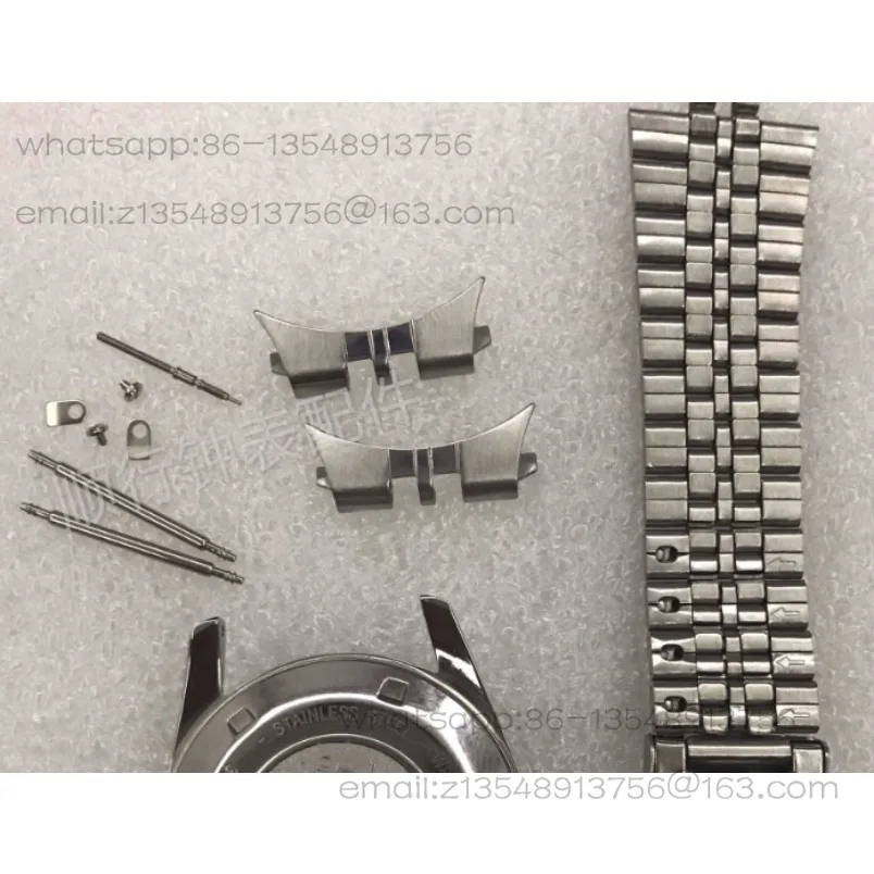 Single calendar is suitable for 2824 movement 307 cases, black plate factory direct sales