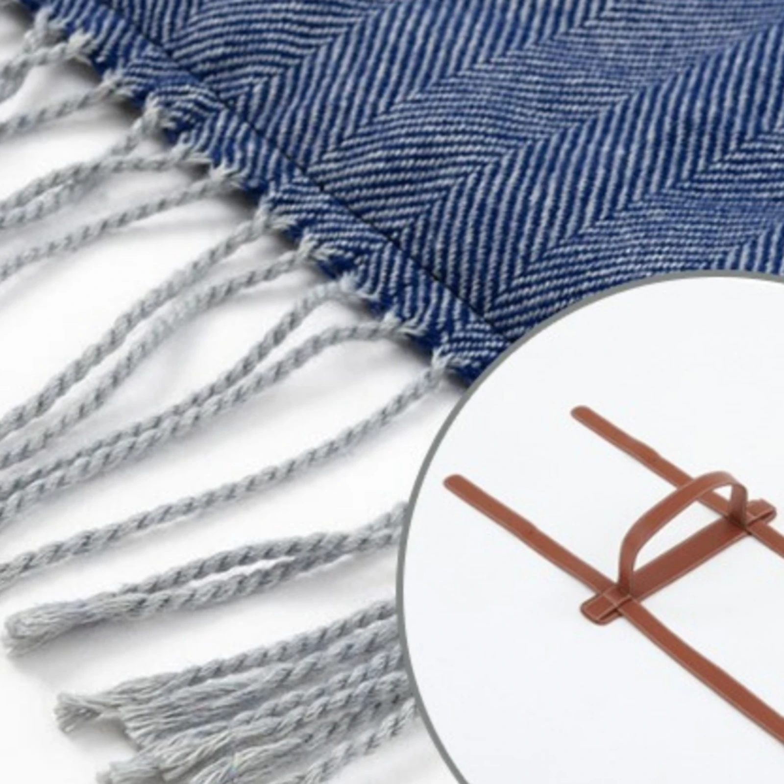 Picnic Blanket with Leather Carry Strap Lightweight Picnic Mat with Leather Straps Outdoor Blanket with Fringe Breathable
