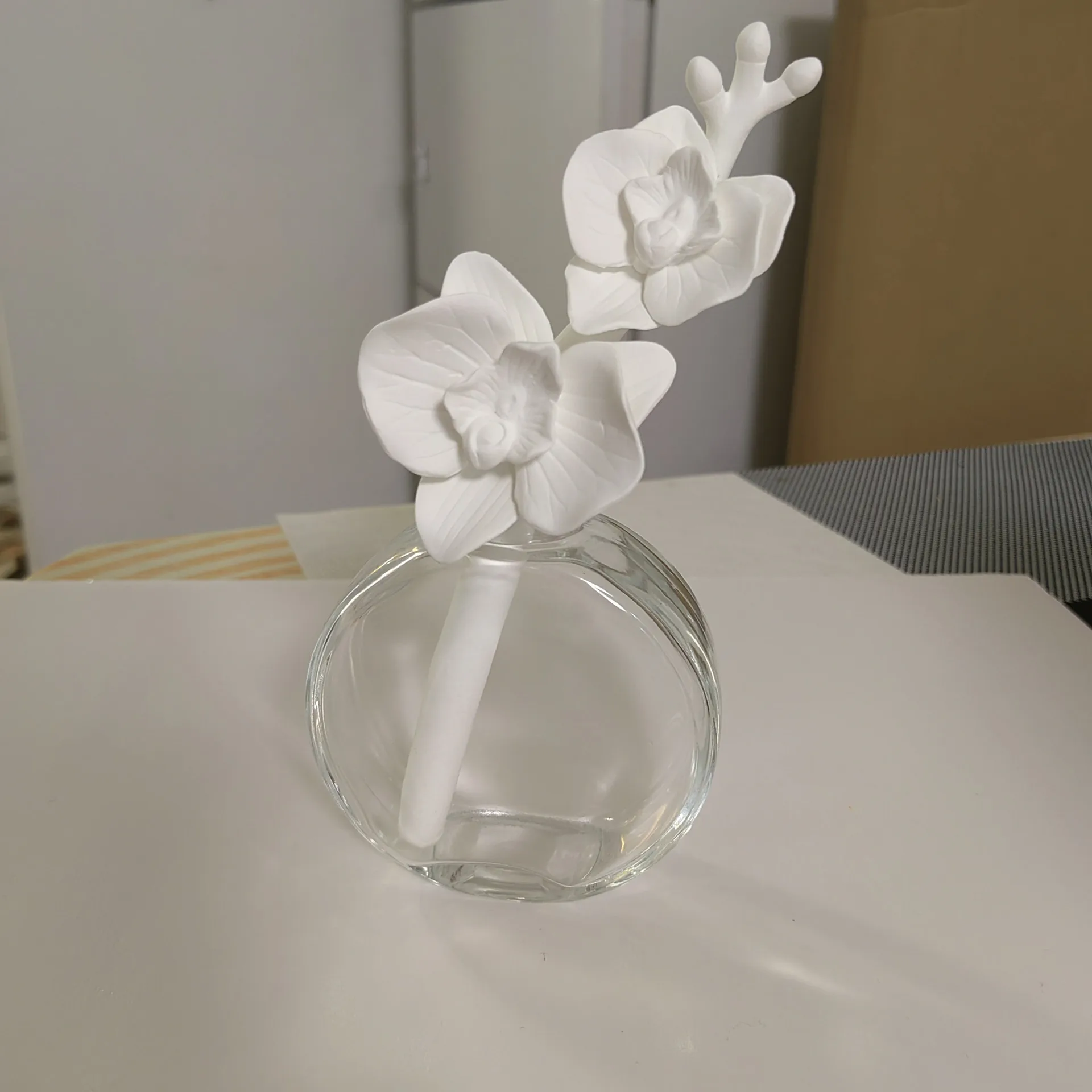Ceramic Flower Home Fragrance Decoration Handcrafted Diffuser Accessory , Gift for Women and Friend