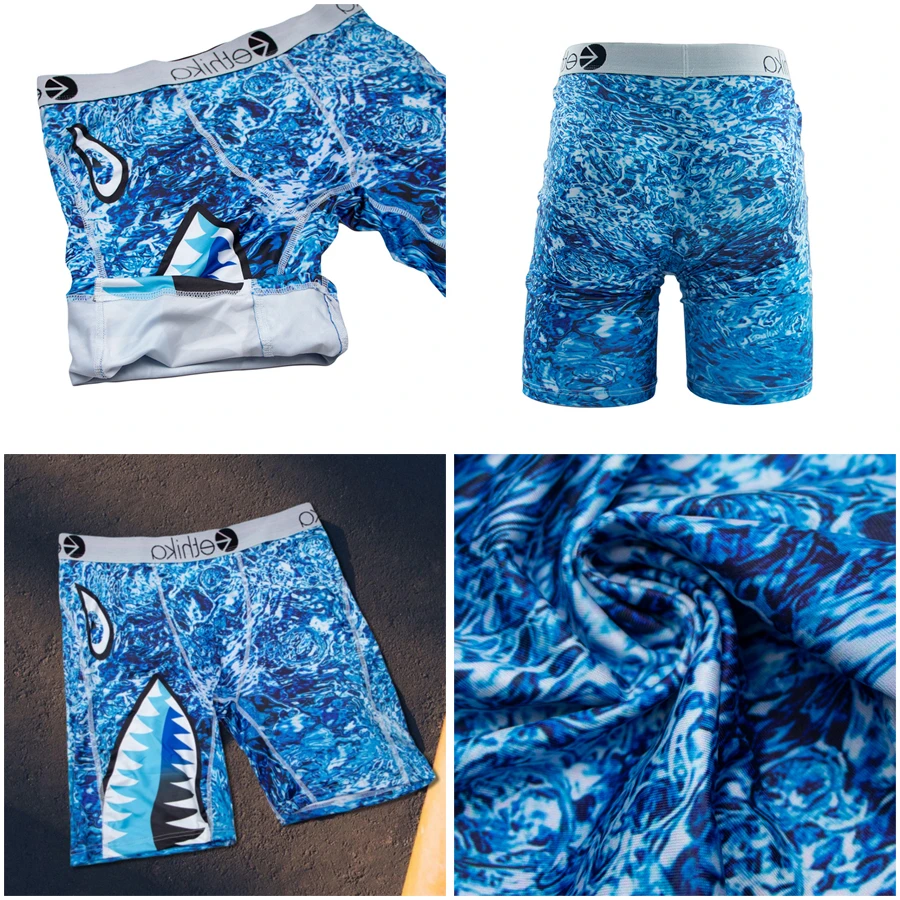 

1Pcs Men Underwear Boxer Breathable Print Man Underpants Men's Panties Sexy Boxershorts Plus Size L-3XL Men Boxer Briefs Trunks