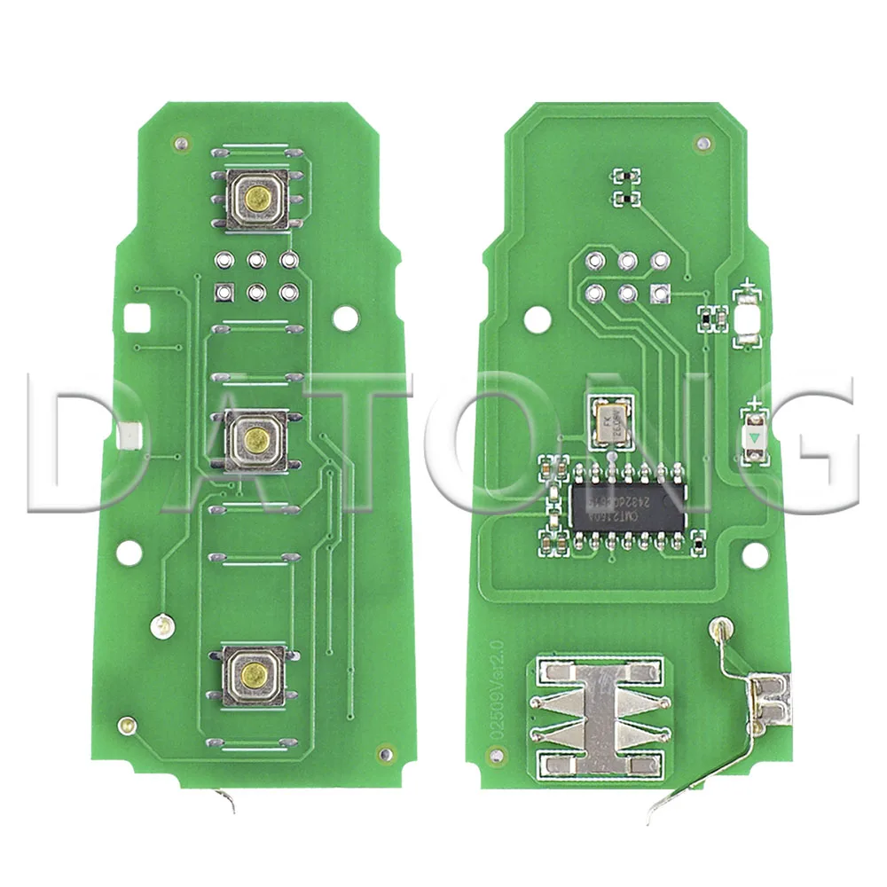 Datong World 3C0959752BA ID48 Chip 433MHz Half Smart Car Remote Control Key For VW VolksWagen Passat B6 3C B7 Magotan CC