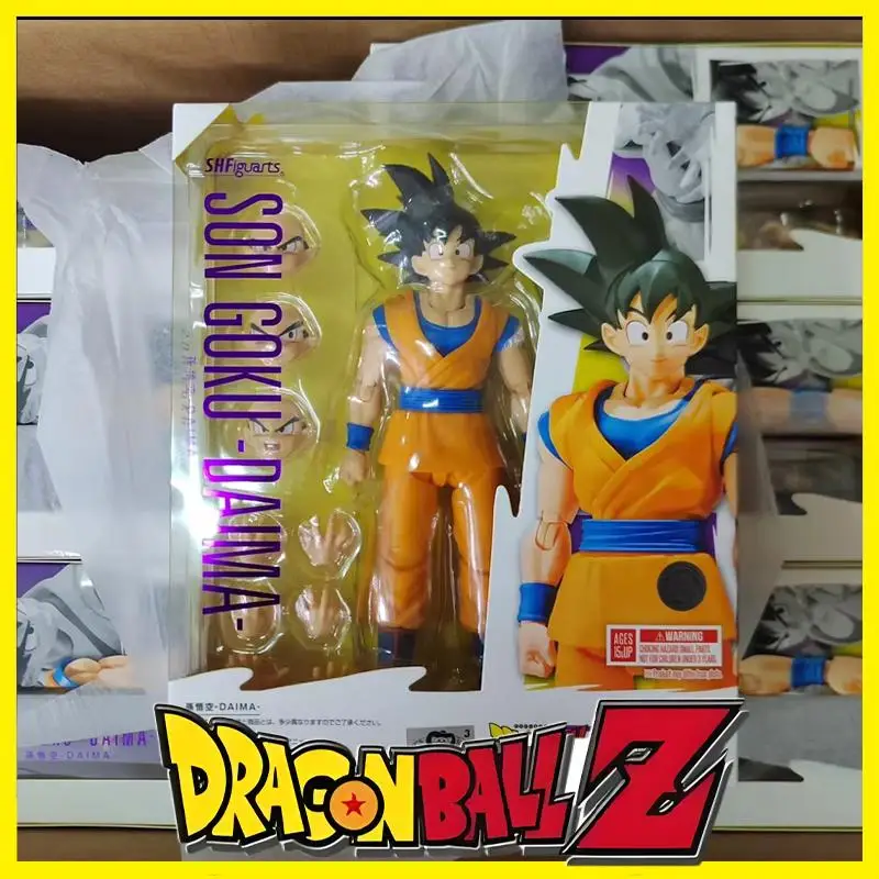 

В наличии 100% оригинал BANDAI S.H.Figuarts SON GOKU SHF Son Goku Daima Dragon Ball Аниме Фигурки Модель Игрушки