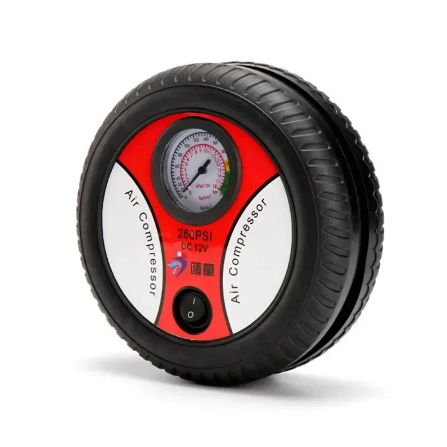 

Portable 12V Car Electric Air Pump with CNC Digital Display and Preset Tire Pressure Function