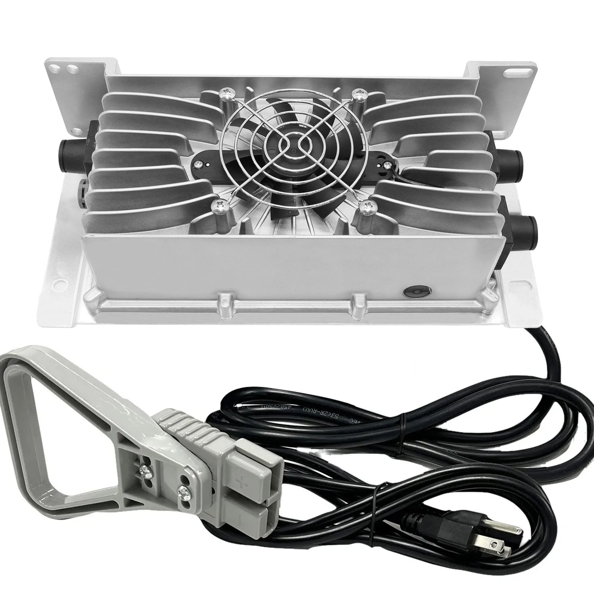 

24V 25A Floor Scrubber Pallet Jack Battery Charger Gray SB175 Connector