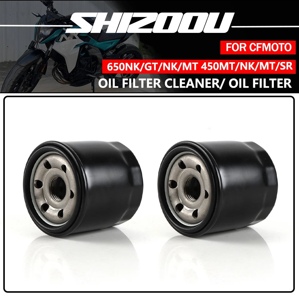 

Масляный фильтр для мотоциклов CFMOTO 450MT 450SR 450NK CF650 650MT 650NK C ​ F118 CF400 400NK CF500 650GT 700 X-Lander 0700-070200