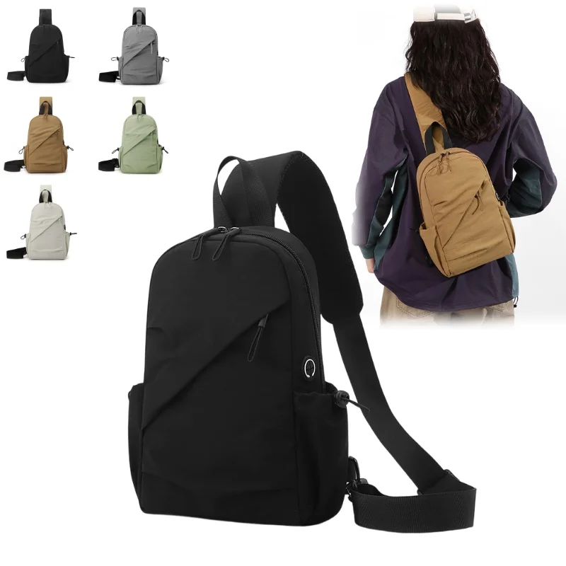 

Large Capacity Men Sling Bag Waterproof Anti-Theft Chest Pack Crossbody Shoulder Backpack Work Travel Tablet Wallet 2026