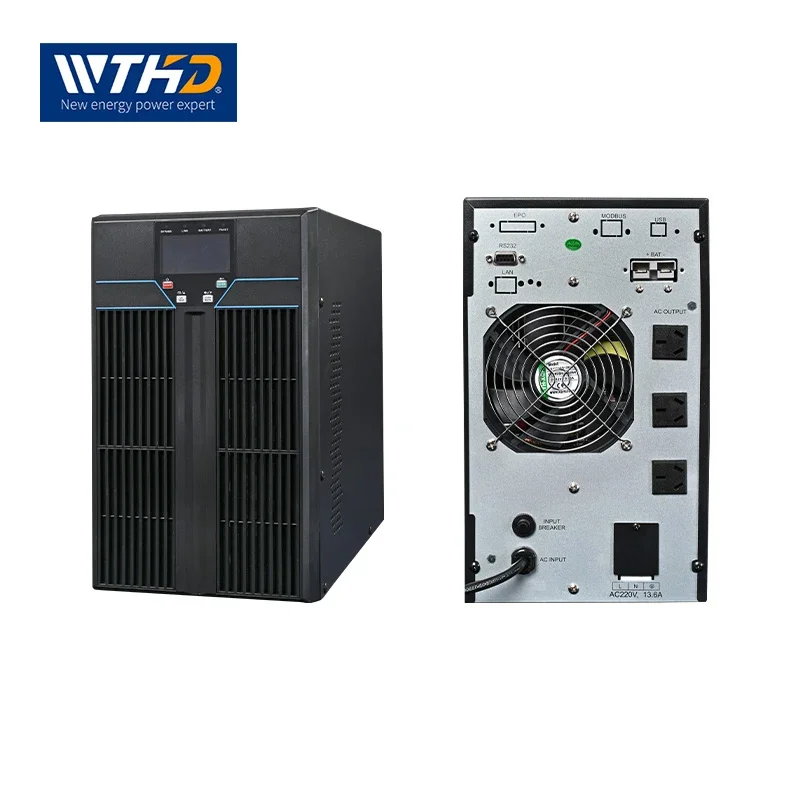 

WTHD Ac 200v 208v 220v 230v 240v Mini Ups 12v 9ah Battery Uninterrupted Power Supply (ups) 3 Phase Online Ups