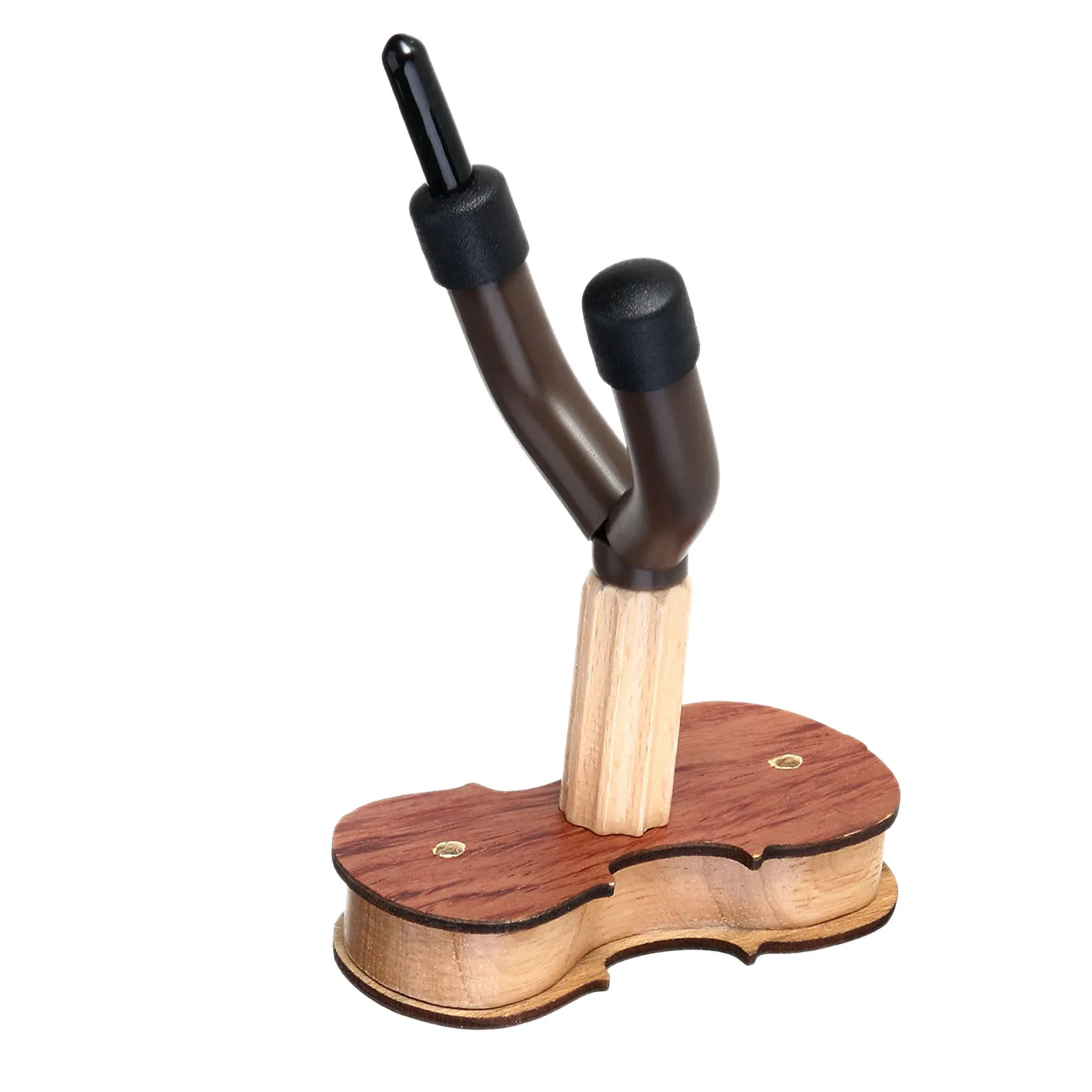 Violin Hanger Red Wood Color Real Hardwood Wall Mount Easy Install Space Saving Practice Room Home Decorative Violin Wall Hanger