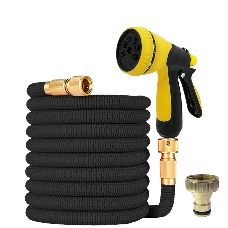 

1 шт., садовый водяной шланг, расширяемый металлический разъем, катушка из ТПЭ высокого давления, волшебные водопроводные трубы для садового шланга, фермы, орошения