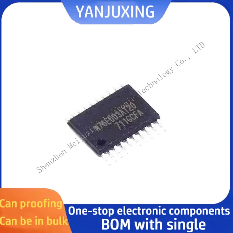 10PCS/LOT N76E003AT20 N76E003 TSSOP20 Microcontroller IC chips in stock