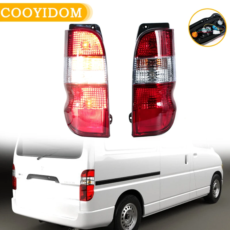 Rear Tail Light Warning Barke For Toyota Hiace IV 81551-26310 81561-26310 Turn Signal Lamp Car Taillight Assembly