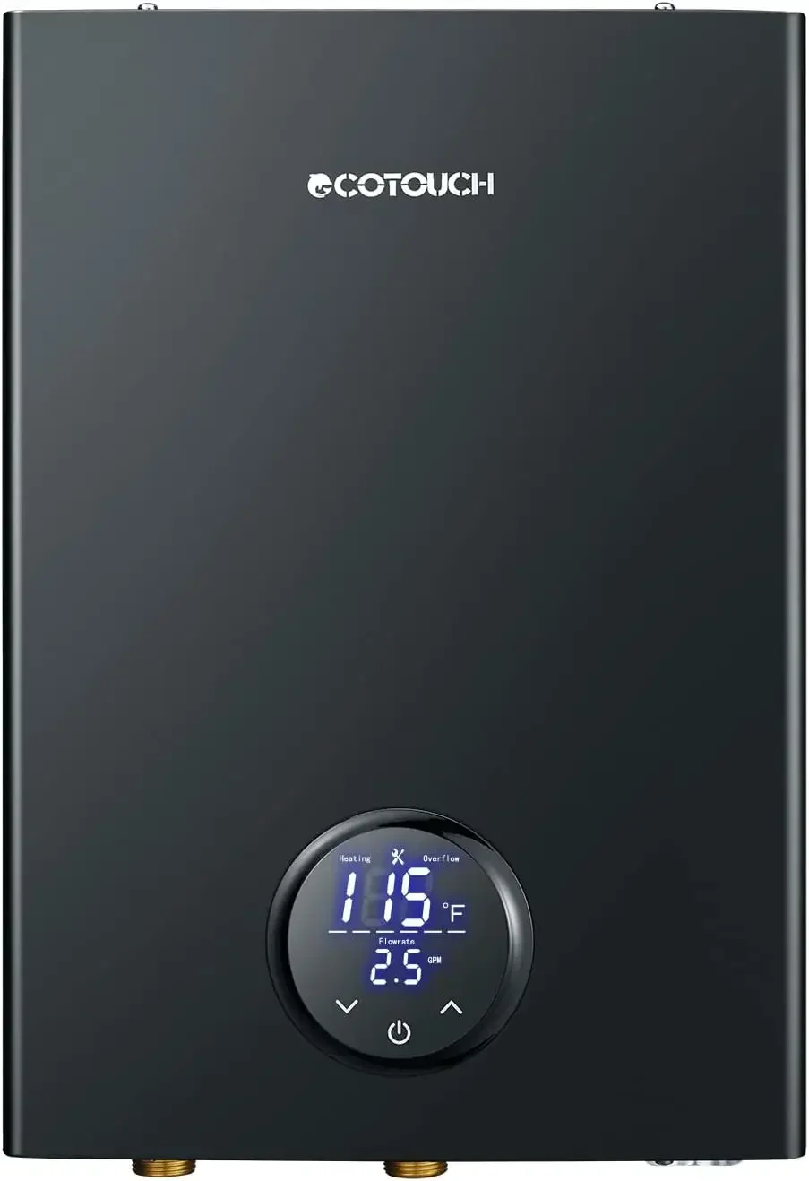 Electric Tankless Hot Water Heater, ECOTOUCH 18kW on Demand Instant Water Heater 240V, ETL Certificated Self-Modulation Point