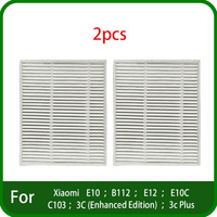 For Xiaomi Mi Robot Vacuum E10 B112 E12 E10C C103 3C (Enhanced Edition) 3c Plus Replacement Spare Part HEPA Filter