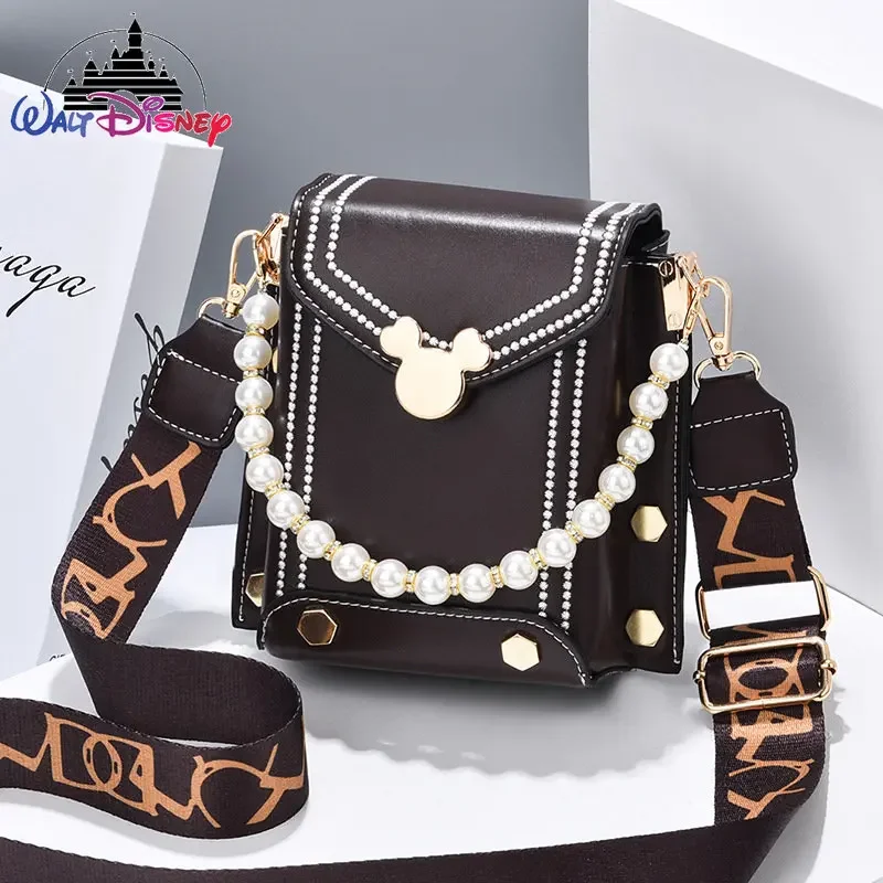 

Disney Mickey New Women's Shoulder Messenger Bag Luxury Brand Women's Shoulder Bag Cartoon Cute Mini Women's Bag Fashion Trend