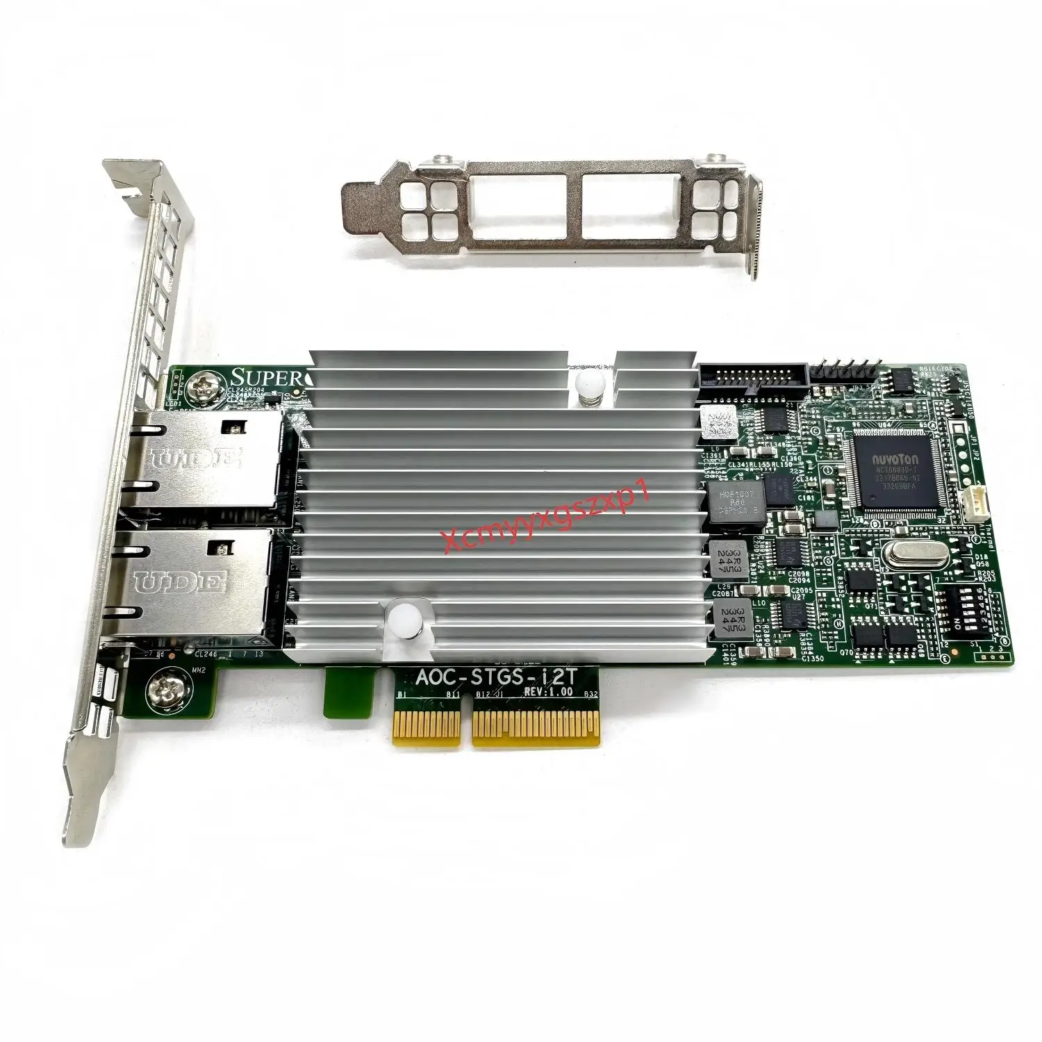 1pcs SuperMicro AOC-STGS-i2T Dual Port 10Gbase-T PCI-E 3.0 Intel X550-T2 Network Card