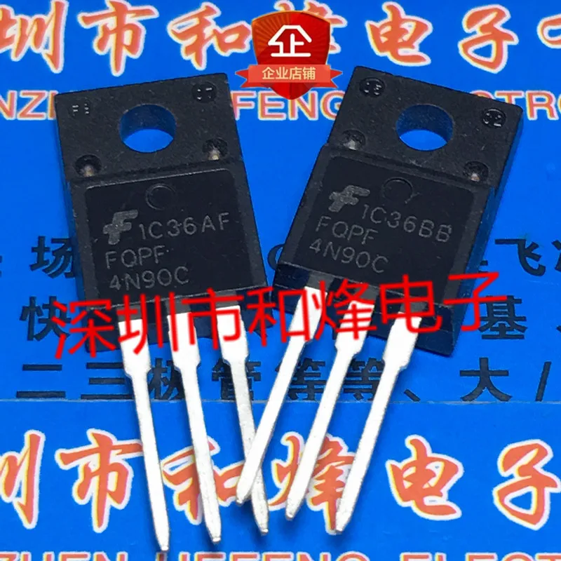 5 шт./партия FQPF4N90C диаметром 900 А в