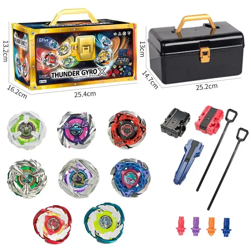 

Бренд SB, 8 шт., волчки BX UX CX, подарочный набор игрушек с гироскопом