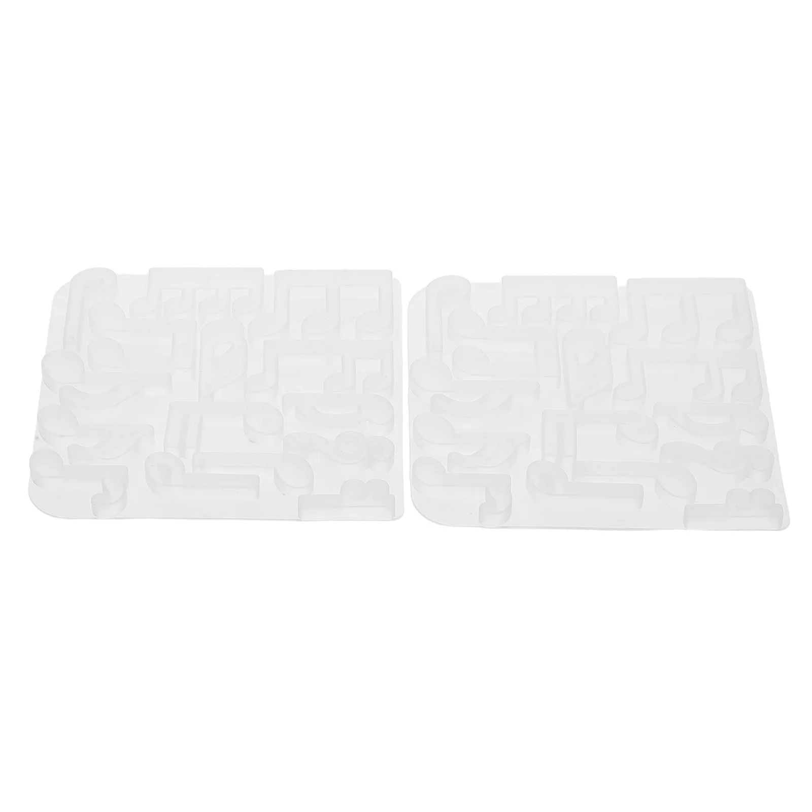 

2Pcs Music Note Silicone Resin Mold DIY Jewelry Pendant Necklace Keychain Casting Mold for Epoxy Resin Epoxy Jewelry Molds