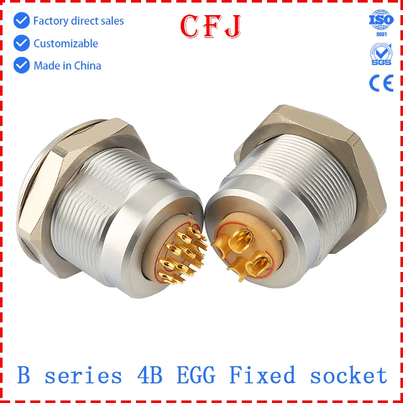 

CFJ EGG.4B.302.303.304.305.306.307.309.312 CLL Metal connector for internal fixed socket