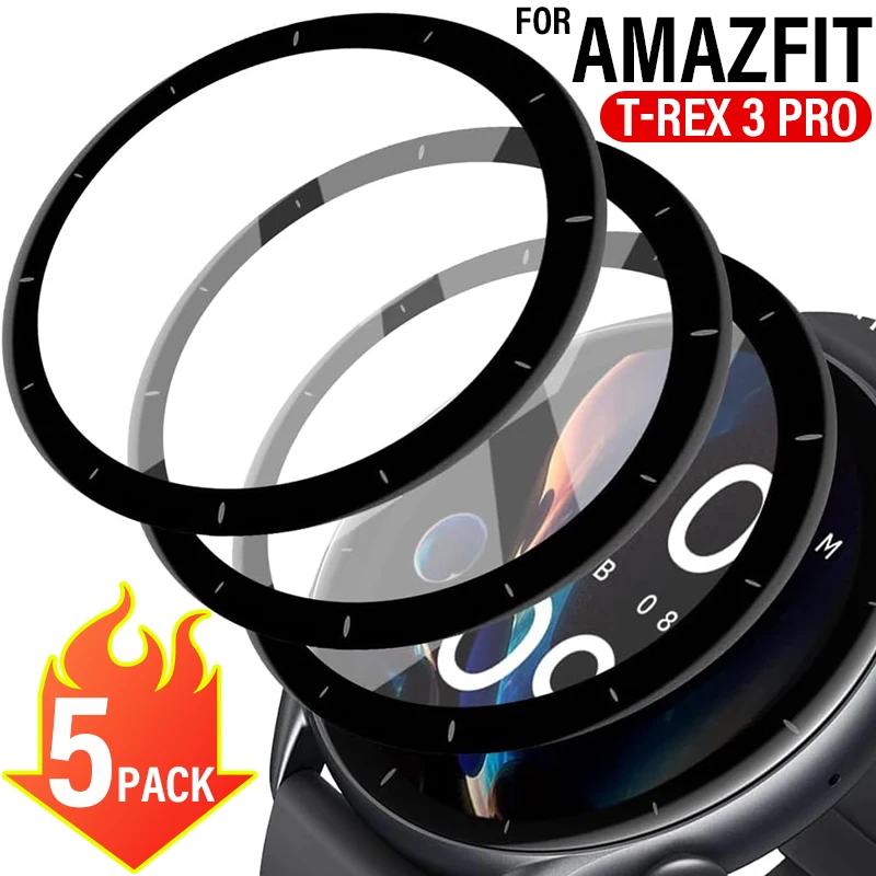 

1-5 шт. мягкие защитные пленки из ПММА для Amazfit T Rex 3 Pro, защитная пленка для экрана от царапин для Huami Amazfit T-Rex3 Pro