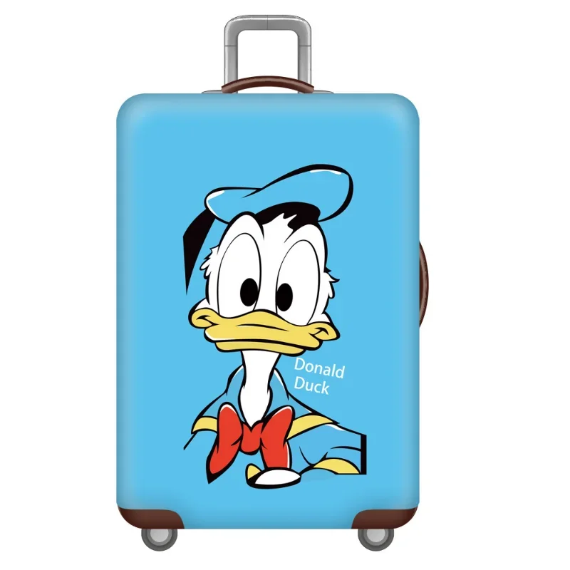 Disney Mickey Minnie Cartoon Luggage Protective Cover Travel Accessories Suitcase Covers For 18-32 Inch Elastic Trolley Case