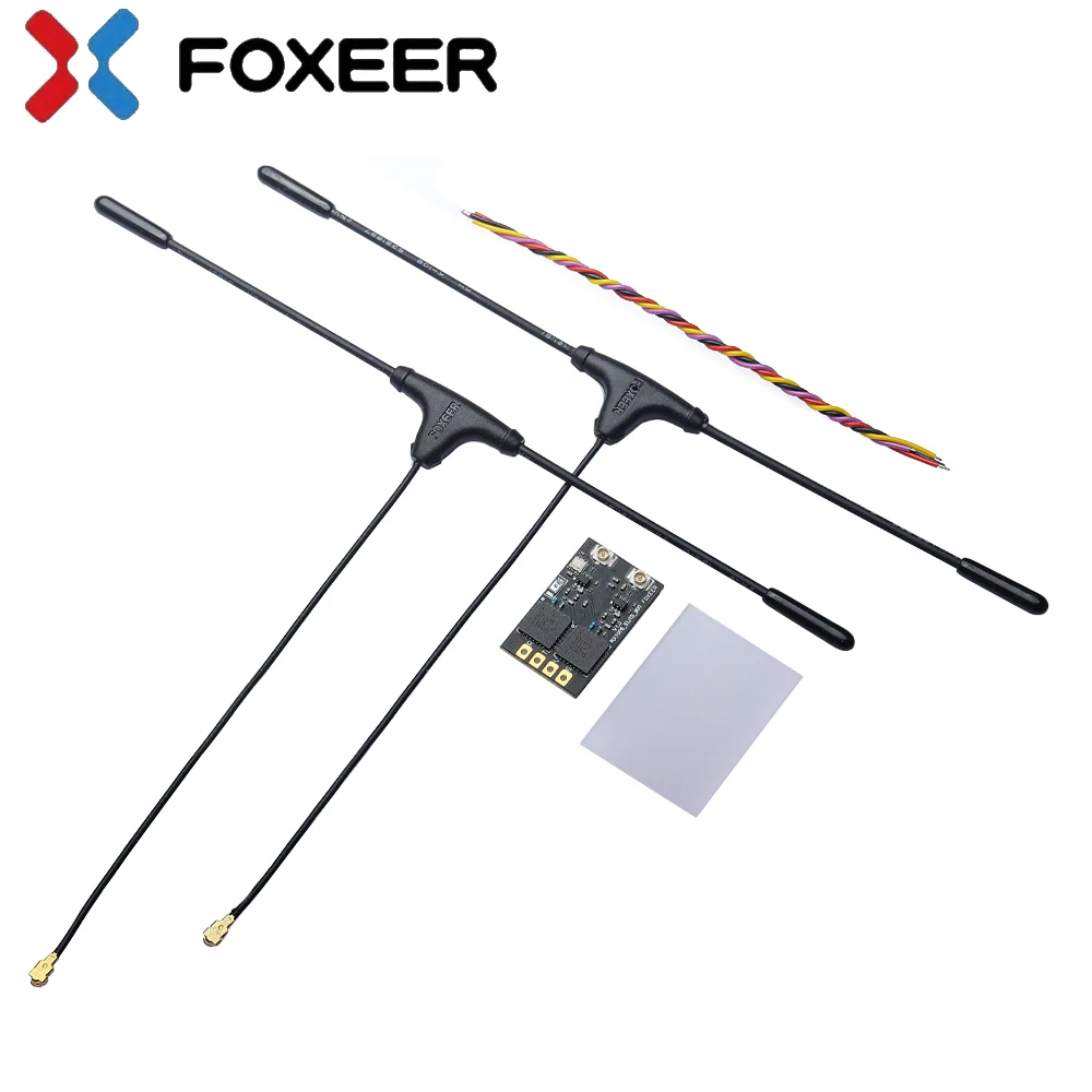 Foxeer 915/868MHz 50mW Dual Ufl Antenna ExpressLRS ELRS ricevitore Diversity a lungo raggio per FPV Racing Drone Whoop parte ad ala fissa