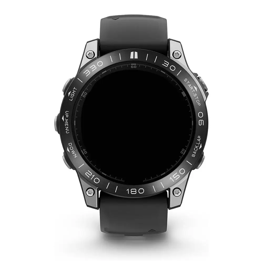Cincin Logam untuk Garmin Fenix 8 47/51Mm Bezel Baja Pelindung Casing Jam Tangan Cincin Bumper Dekorasi Aksesori Jam Tangan