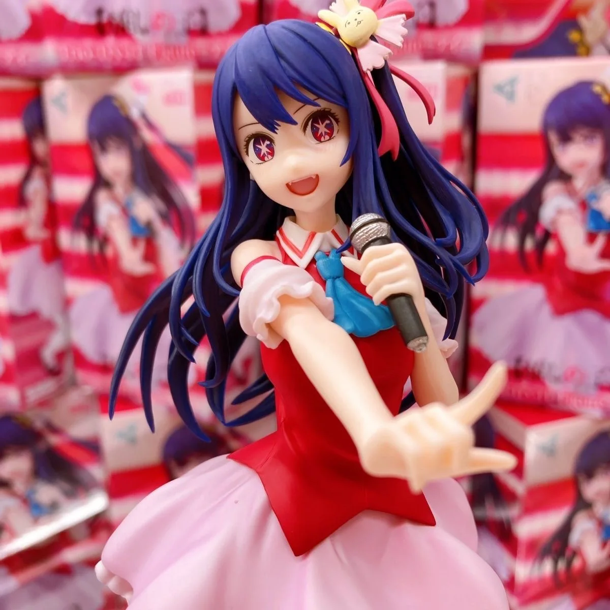 100% официальные оригинальные FuRyu OSHI NO KO Trio-Try-iT Hoshino Ai, оригинальные аниме-фигурки, модель статуи, коллекции игрушек для мальчиков и девочек